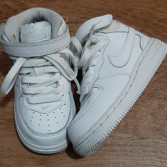 Nike Air force ones toddler size 7c - Picture 2 of 5